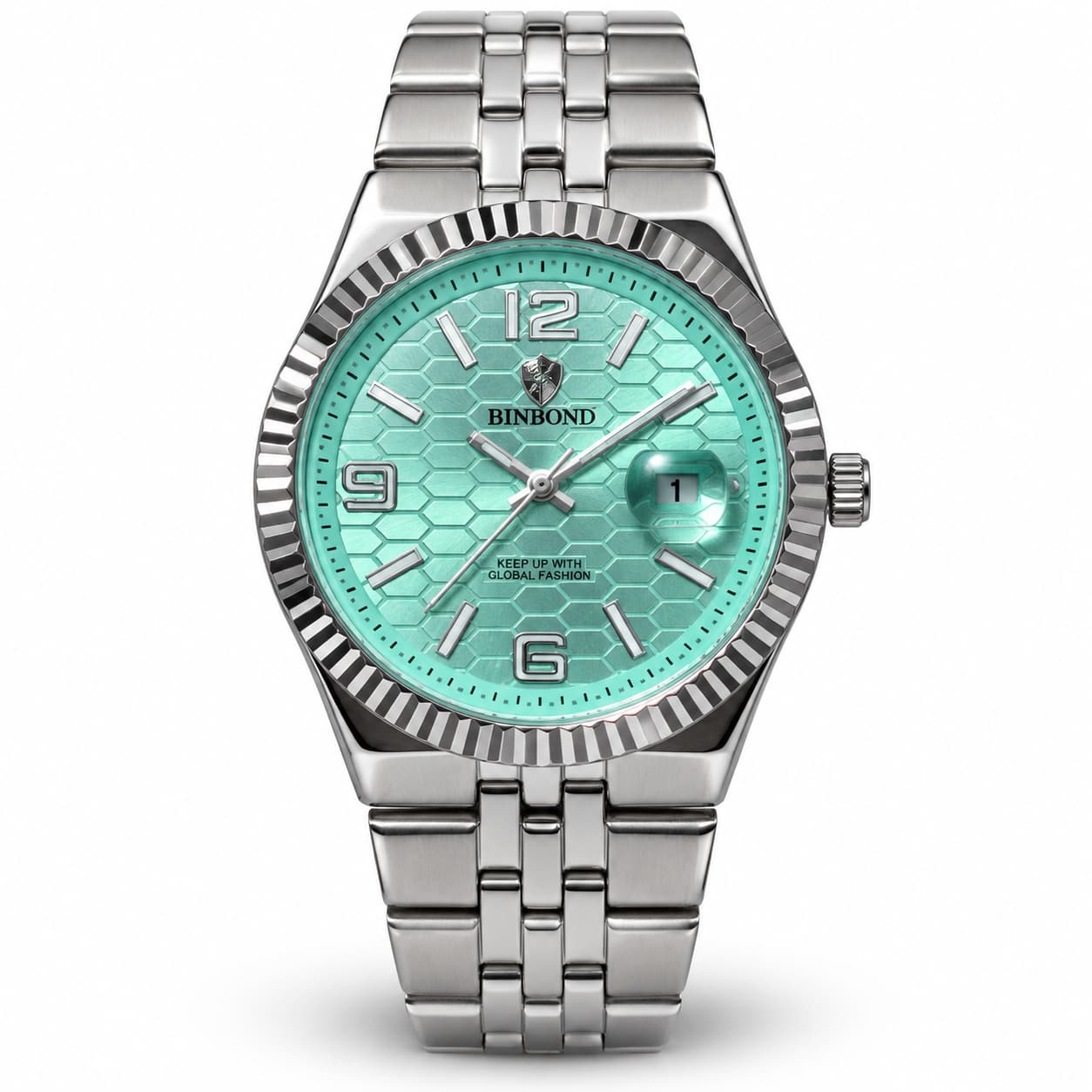 Royale Mint Green Edition Luxury Men's Watchbong — fashion watch